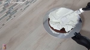 торт БАУНТИ рецепт и сборка торта БАУНТИ. Очень просто и ВКУСНО ! КРЕМ для капкейков БАУНТИ