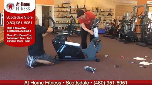 AtHomeFitness.com - 3G Cardio Elite RB Recumbent Bike Build Timelapse Tutorial and Product Review смотреть онлайн