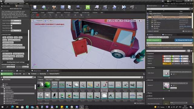 Ue4 short tutorials. Как разделить объекты внутри меша смотреть онлайн