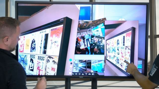 75 IR Touch Frame NEC смотреть онлайн