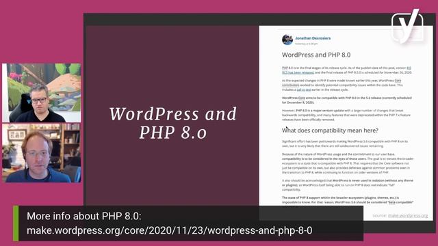 SEO news: WordPress and PHP 8.0 смотреть онлайн