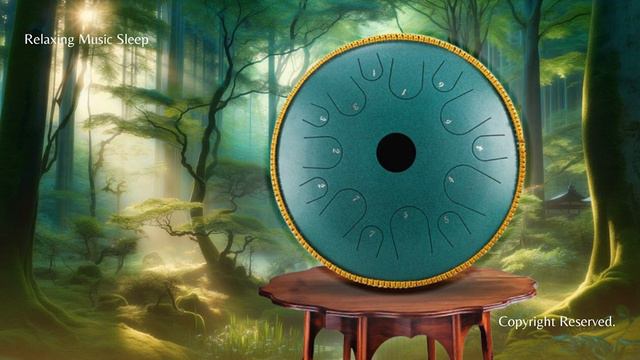 1 Hour Steel Tongue Drum Relaxing Music🎵 Sleep Therapy, Deep Sleep Music, Sleep (0008) смотреть онлайн