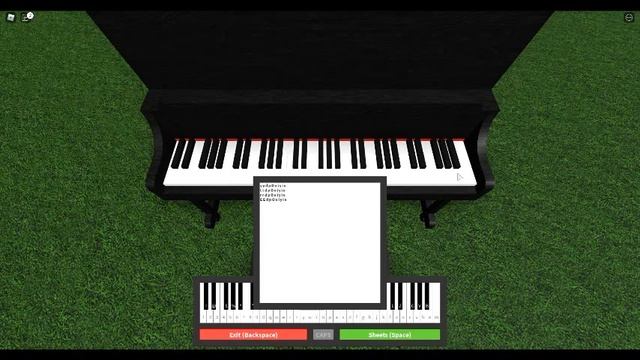 Megalovania (UNDERTALE) on a ROBLOX piano! смотреть онлайн