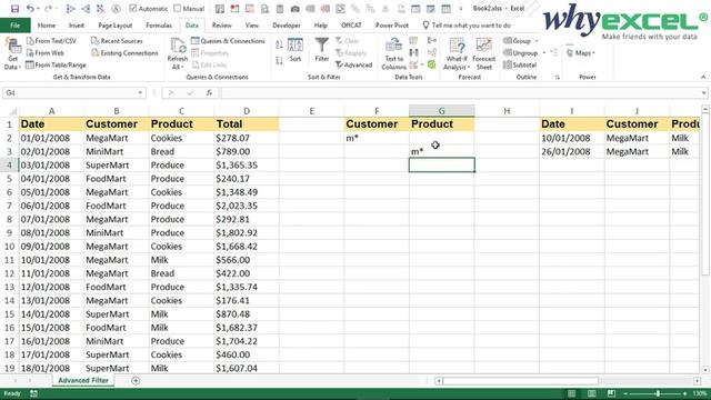 Excel Advanced Filter to Copy to Another Location смотреть онлайн