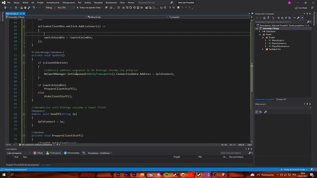 Unity Netcode Multiplayer Poradnik #2 Lączenie przez IP смотреть онлайн