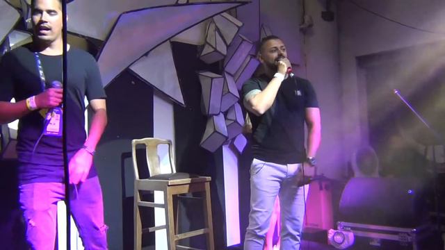 ESCKAZ in Tel Aviv: Joci Pápai (Hungary) - Az én apám (at Hungarian party) смотреть онлайн
