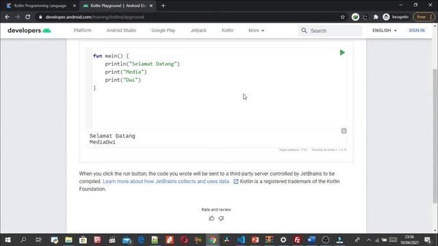 Kotlin Dasar - Variable смотреть онлайн
