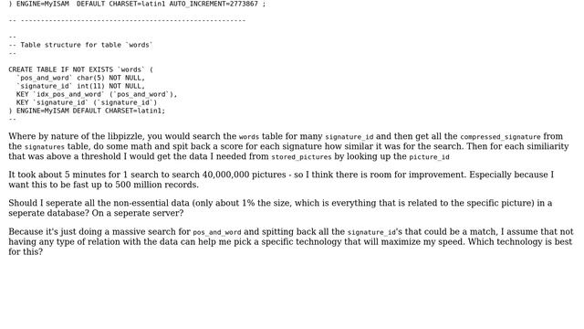 Searching 500 million records of binary data (2 Solutions!!) смотреть онлайн