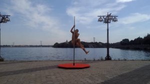 Обучающий мастер-класс по базовым упражнениям на пилоне для начинающих.