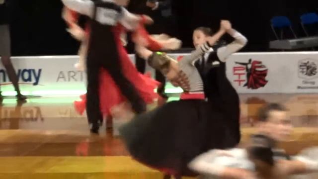 Polish Cup, Junior I, 1/4F, quickstep, Kapusta Alexey & Pavlova Maria.MP4 смотреть онлайн