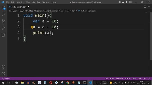 Dart Tutorial #9 - Assignment Operators in Dart Programming смотреть онлайн