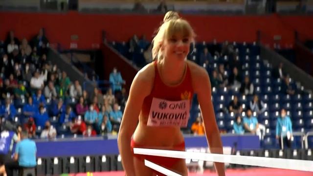 Women's High Jump Final. Štark Arena, Belgrade, Serbia. Day 2, AM Session, March 19, 2022. смотреть онлайн