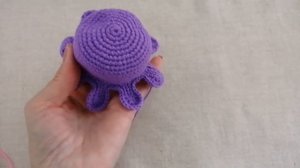 Осьминожка перевертыш МК крючком