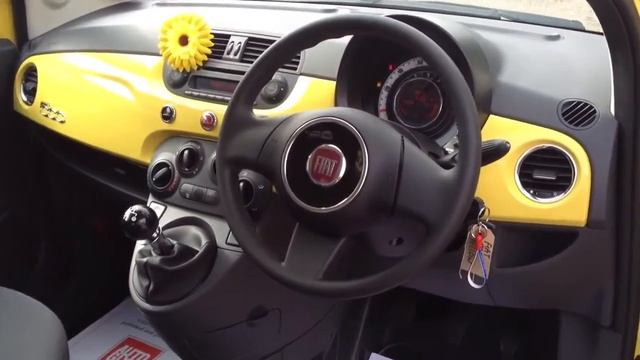 FIAT 500 IN YELLOW FOR SALE смотреть онлайн
