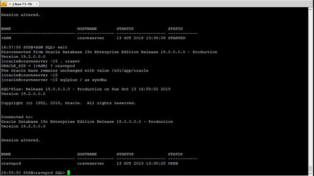 [1minDBA] How to connect to different Oracle instance as sysdba using sqlplus? смотреть онлайн