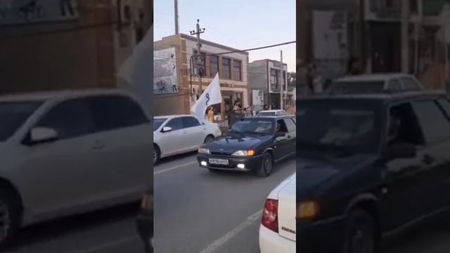 АВТОПРОБЕГ В ЧЕСТЬ ОЛИМПИЙСКОГО ЧЕМПИОНА АЛЬБЕРТА.ТЕРЕКЛИ МЕКТЕБ смотреть онлайн
