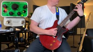 Source Audio Soundblox 2 Dimension Reverb «Modverb» Greco Les Paul Jr