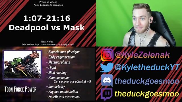 THIS FIGHT IS PURE GOLD!!! Reacting to "Deadpool vs Mask Death Battle" смотреть онлайн