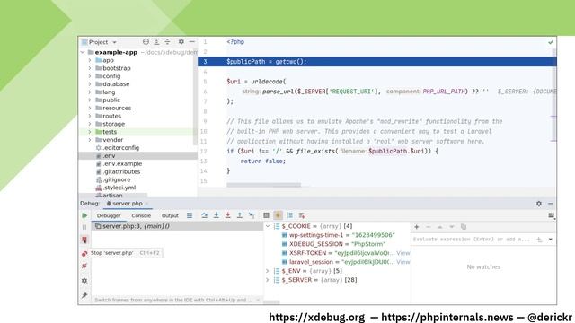 Xdebug 3: Laravel Sail with PhpStorm смотреть онлайн