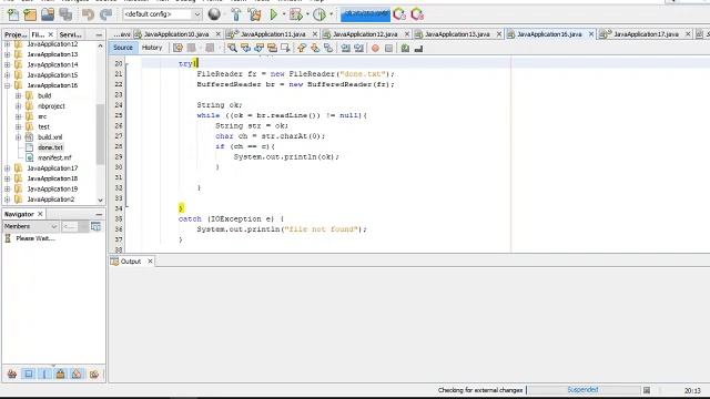 How to read from a txt file in java for beginners in netbeans! смотреть онлайн