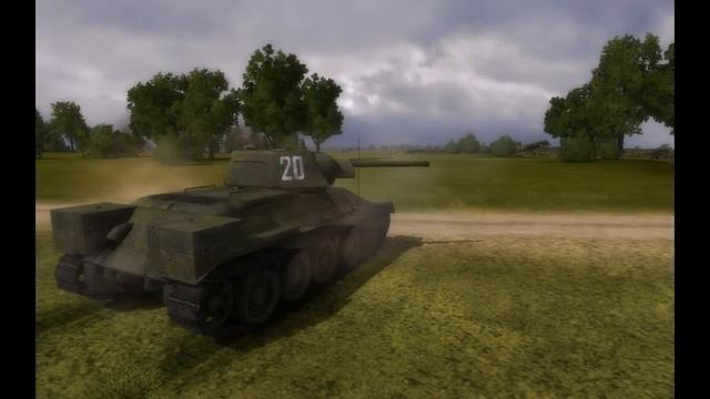 Theatre of War 2 Kursk 1943 PC 2009 Gameplay смотреть онлайн