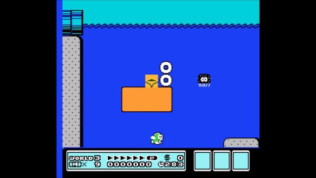 Super Mario Bros. 3 (NES): Glitched powerup states part 1 (Address 00ED, values 07 through 0E) смотреть онлайн