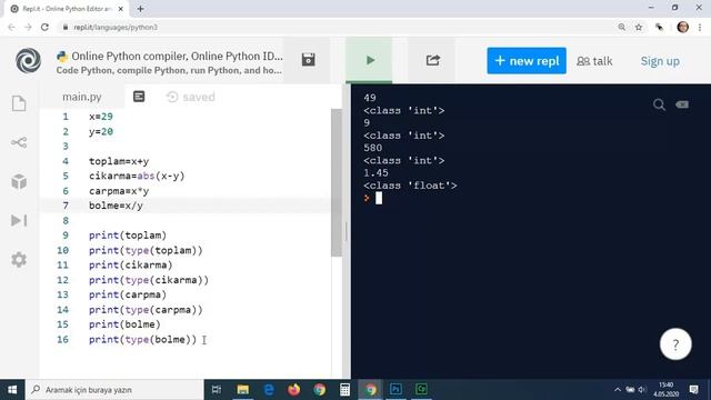 #12 Python Integer Değişkeni ile Mutlak Değer Yuvarlama ve İşlem Öncelikleri смотреть онлайн
