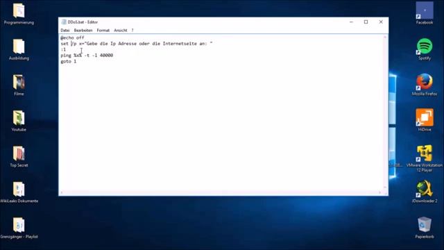 IT-Lesson #2 Develop a DDoS Tool [German] смотреть онлайн