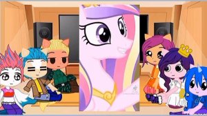 PAST MLP G5 REACT TO THE PRINCESSES || PART 2/??? || REPOST || PUMPYCAT