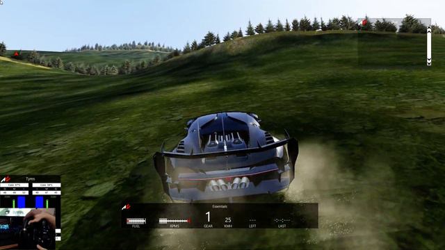 Assetto Corsa Offroad cu buggati chiron! смотреть онлайн