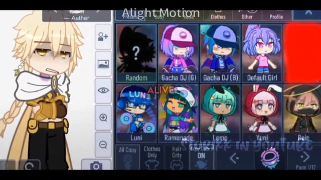 YOU'LL NEVER TAKE US ALIVE! | Genshin impact | Ft. Aether/Traveler | Gacha club смотреть онлайн