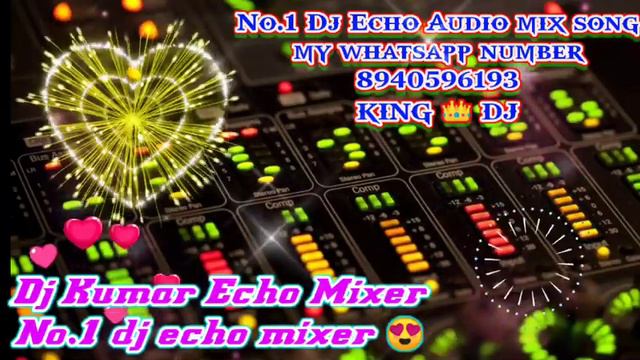may maasam 🎛️digital echo effect mix🎚️ song 😍Dj Kumar Mix😍 no.1dj echo mixer King 👑 DJ🙏DJ SUDIO🙏 смотреть онлайн