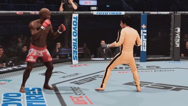 UFC5 Bruce Lee vs John Brown EA Sports UFC 5 PS5 смотреть онлайн
