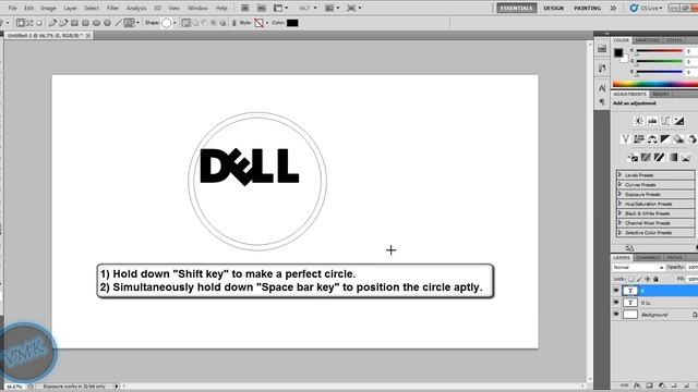 Dell Logo - Adobe Photoshop CS5 Extended смотреть онлайн
