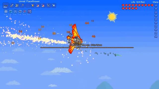 Terraria- Reborn Mod: Mechanical Phoenix (Hard Mode) смотреть онлайн