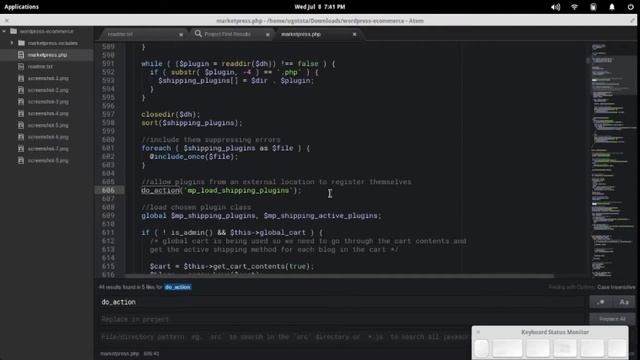 How to find WordPress plugin and theme hooks using Atom editor смотреть онлайн