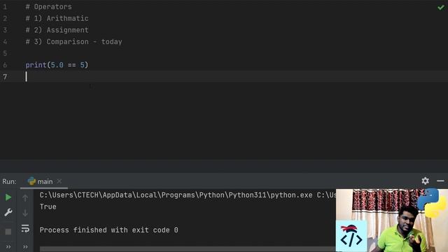 Comparison Operators | Python Programming Tutorial in Sinhala смотреть онлайн