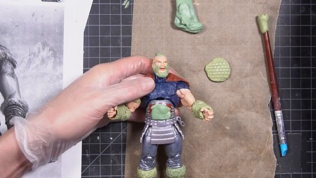 D&D Dark Alliance: Creating Homemade Barbarian and Beholder Models - Kitbash Creatures смотреть онлайн