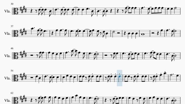 Viola Sheet Music: How to play Nuestra Cancion by Monsieur Perine смотреть онлайн
