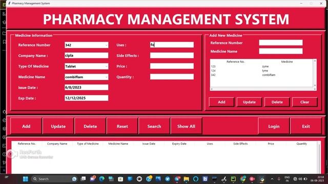 Python Tkinter Project | GUI based and using MySql Database || Pharmacy Project смотреть онлайн