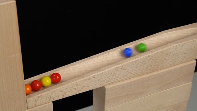 Marble Run Race ASMR, Yellow Haba Funnel ☆ Rolling Ball ☆ Reverse Playback смотреть онлайн
