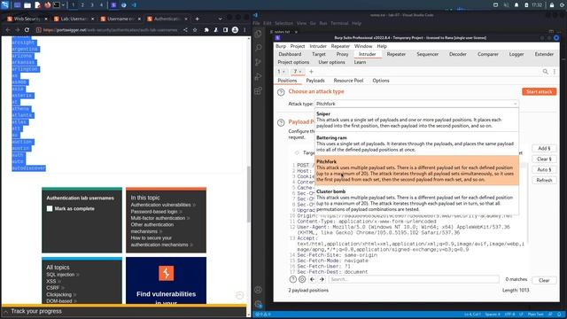 Authentication Vulnerabilities - Lab #7 Username enumeration via account lock | Long Version смотреть онлайн