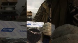 Полируем стекло от окалины от болгарки (УШМ)