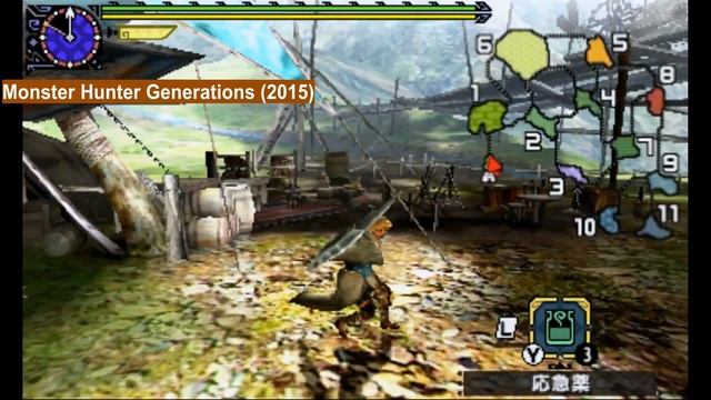 Monster Hunter Generations (2015) vs Monster Hunter Generations Ultimate (2018) [3DS vs Switch] смотреть онлайн