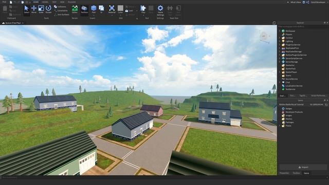 ROBLOX | How to make a battle royale game in 7 minutes! смотреть онлайн