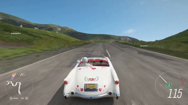 Forza Horizon 4 - Chevrolet Corvette 1953. Будет ли дрифтовать? (Без комментариев) смотреть онлайн