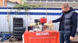 #WEIMA#WM192FBE Обзор дизельного двигателя WM 192 FBE.