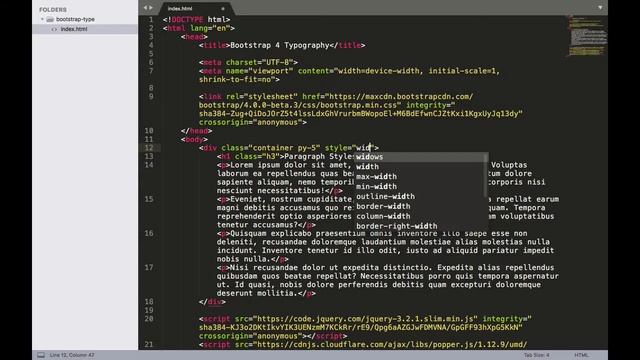 Bootstrap 4 Typography Techniques, Part 4: How to Style Paragraphs смотреть онлайн