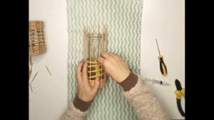 Круглая корзинка Ронда. Плетение из бумажной лозы для начинающих. Все необходимое - в наборе.