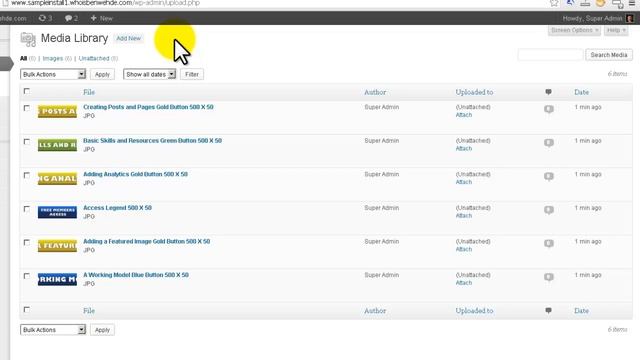 Wordpress Media Library Intro and Overview смотреть онлайн